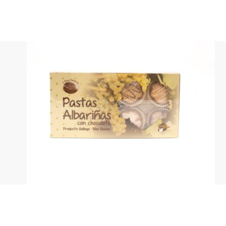 Pastas albariñas con chocolate