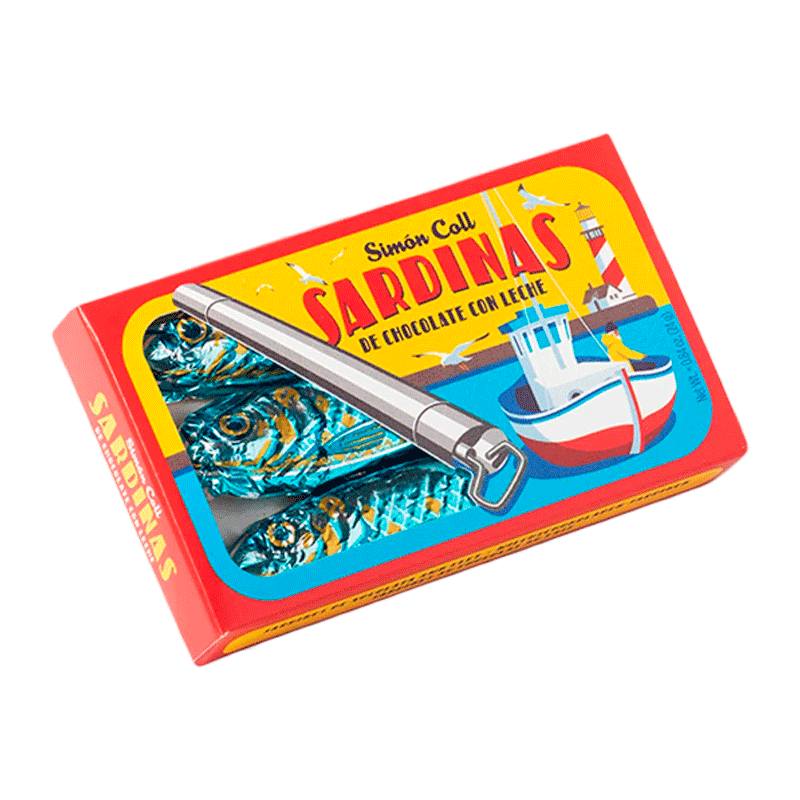 Lata Sardinas de chocolate 24g