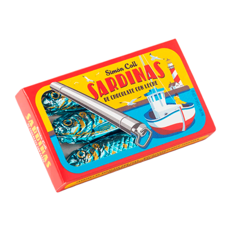 Lata Sardinas de chocolate 24g