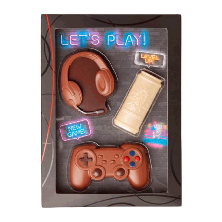 Kit chocolate con leche 'Gaming-Set'