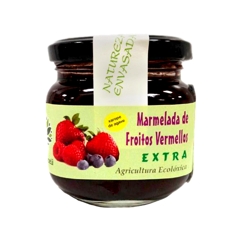 Mermelada frutos rojos sin azúcar ecológica 200g Baronceli