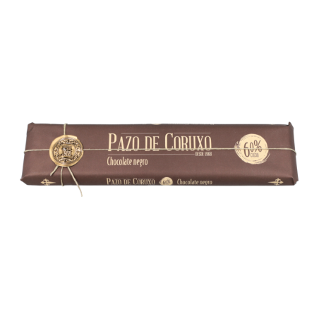 Tableta de chocolate 60% cacao 300g Pazo de coruxo