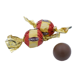Lata bombones praliné leche`Furgoneta Volkswagen flower power verde´ 150g Chocoday