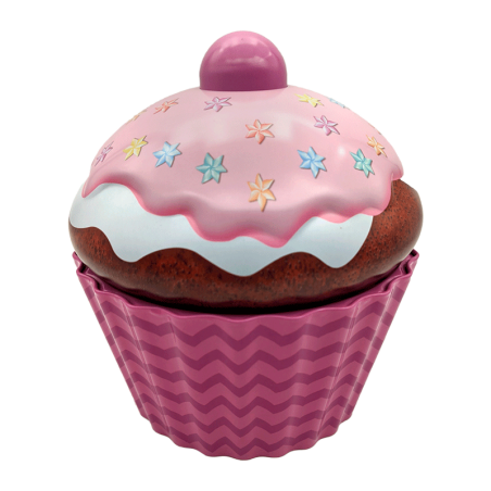 Lata de bombones `Cupcake Estrellas´ 300g Chocoday