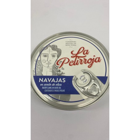 NAVAJAS EN ACEITE DE OLIVA LA PELIRROJA