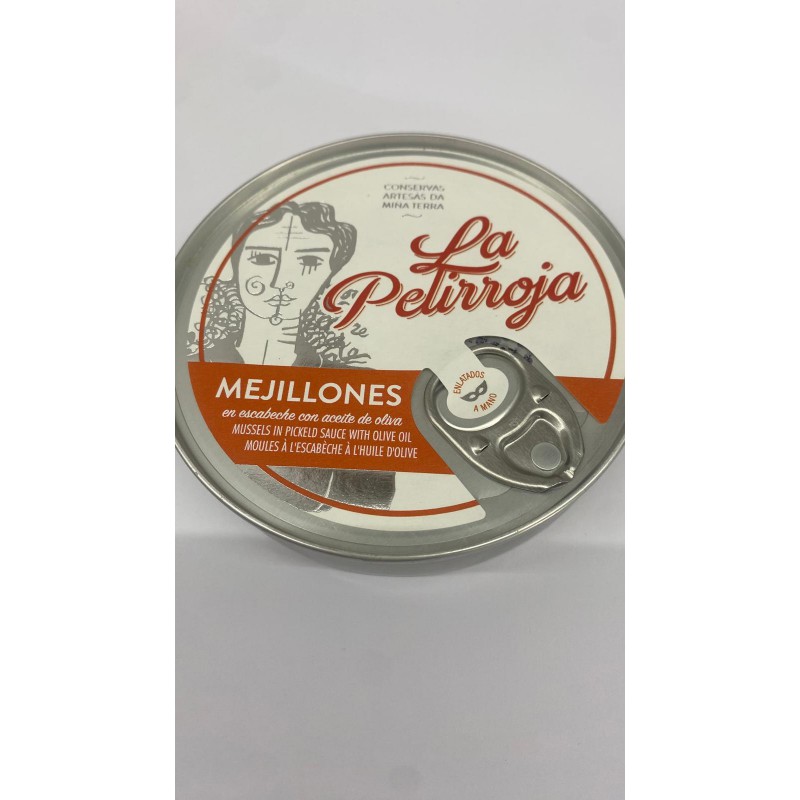 MEJILLONES EN ESCABECHE LA PELIRROJA
