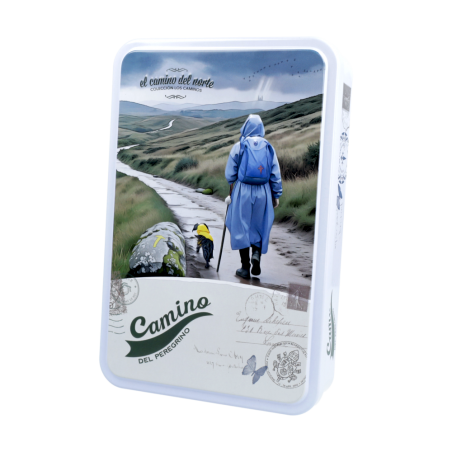 Lata bombones praliné leche 'Camino del norte' 150g