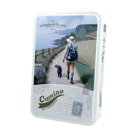 Lata bombones praliné leche 'Camino de la costa' 150g