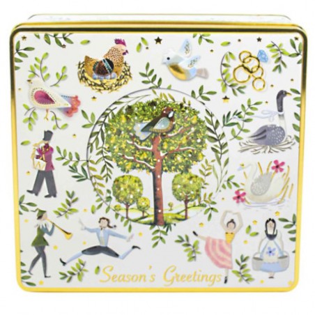 Lata de bombones12 días de navidad 300g Chocoday