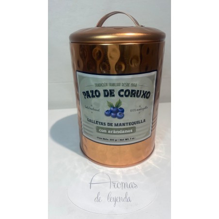 Galletas de mantequilla con arándanos 200g Pazo de Coruxo