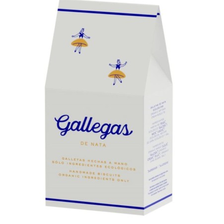 Estuche 'Gallegas de nata' galletas de nata artesanales 165g